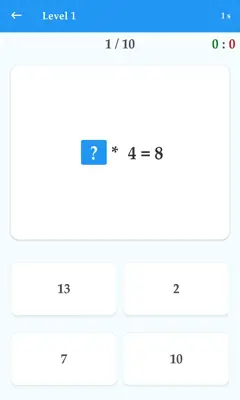 Multiplication Table android App screenshot 2